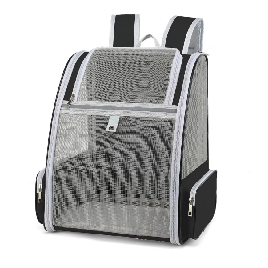 MOCHILA TRANSPORTE  MASCOTA BLACK-1