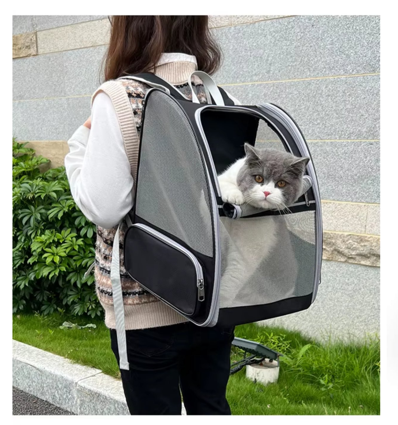 MOCHILA TRANSPORTE  MASCOTA BLACK-4