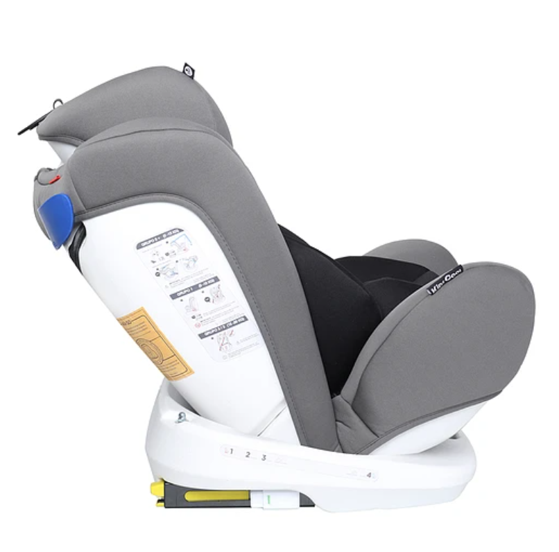 SILLA DE AUTO 360 ETAPA 0-1-2-3 GRIS-2