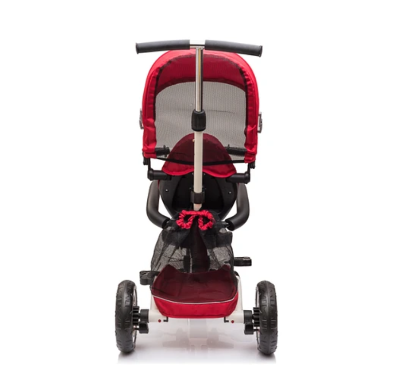 TRICICLO CANOPY PLEGABLE ROJO-2