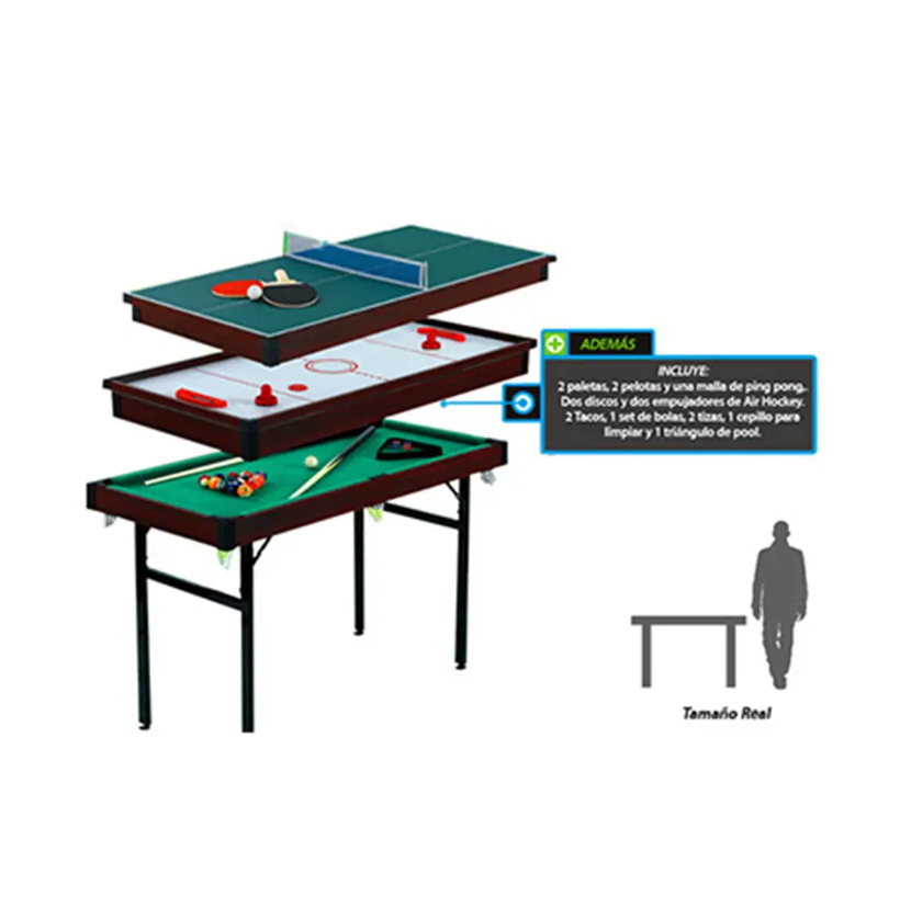MESA DE JUEGOS MULTIPLE 3 EN 1-5