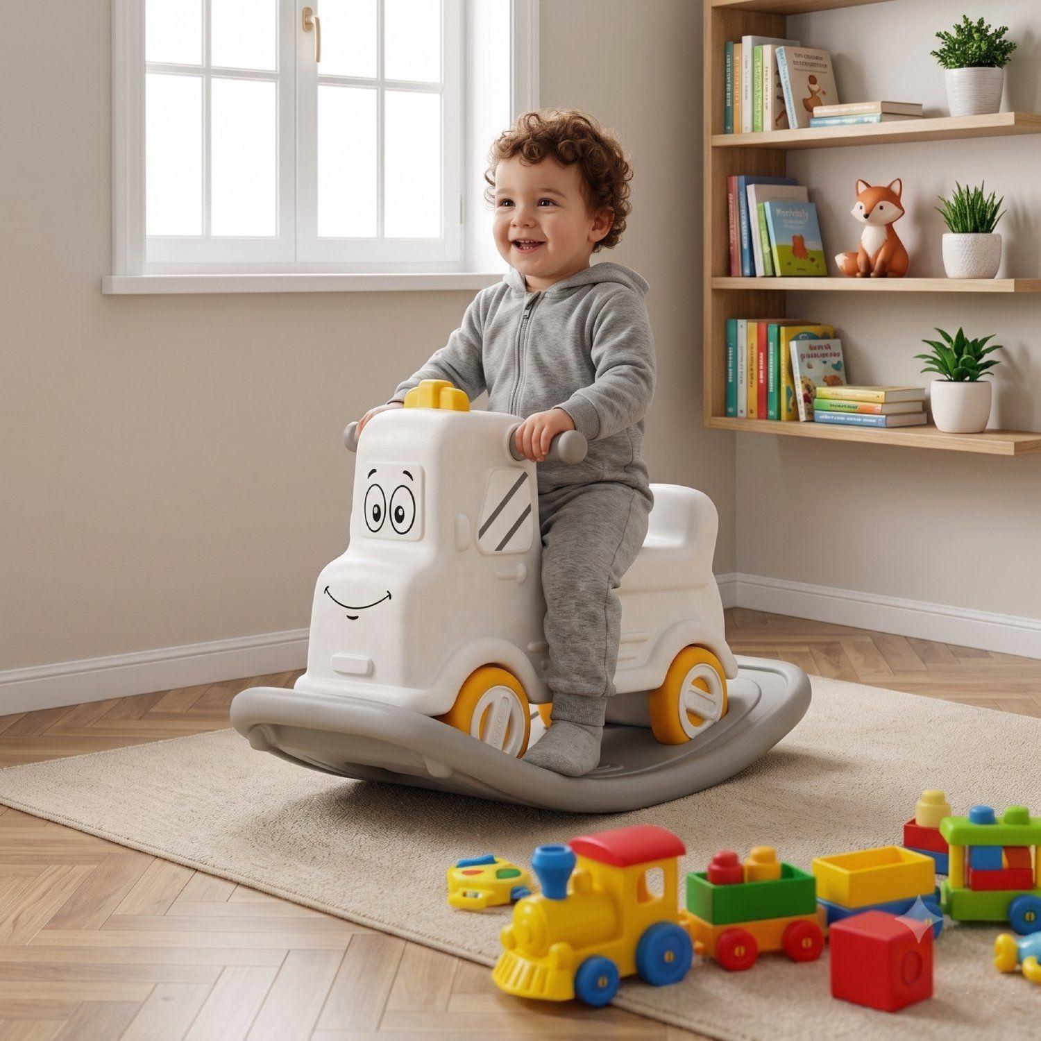 Correpasillos Caminador Mecedor Camión 3 en 1 Kidscool-3