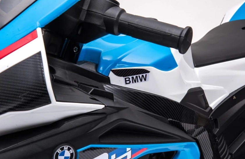 MOTO A BATERIA CON LICENCIA BMW 12V AZUL -6
