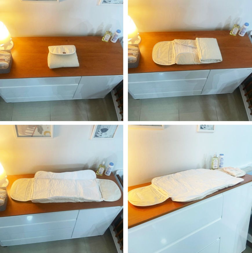 MUDADOR PORTÁTIL IMPERMEABLE BEIGE-2