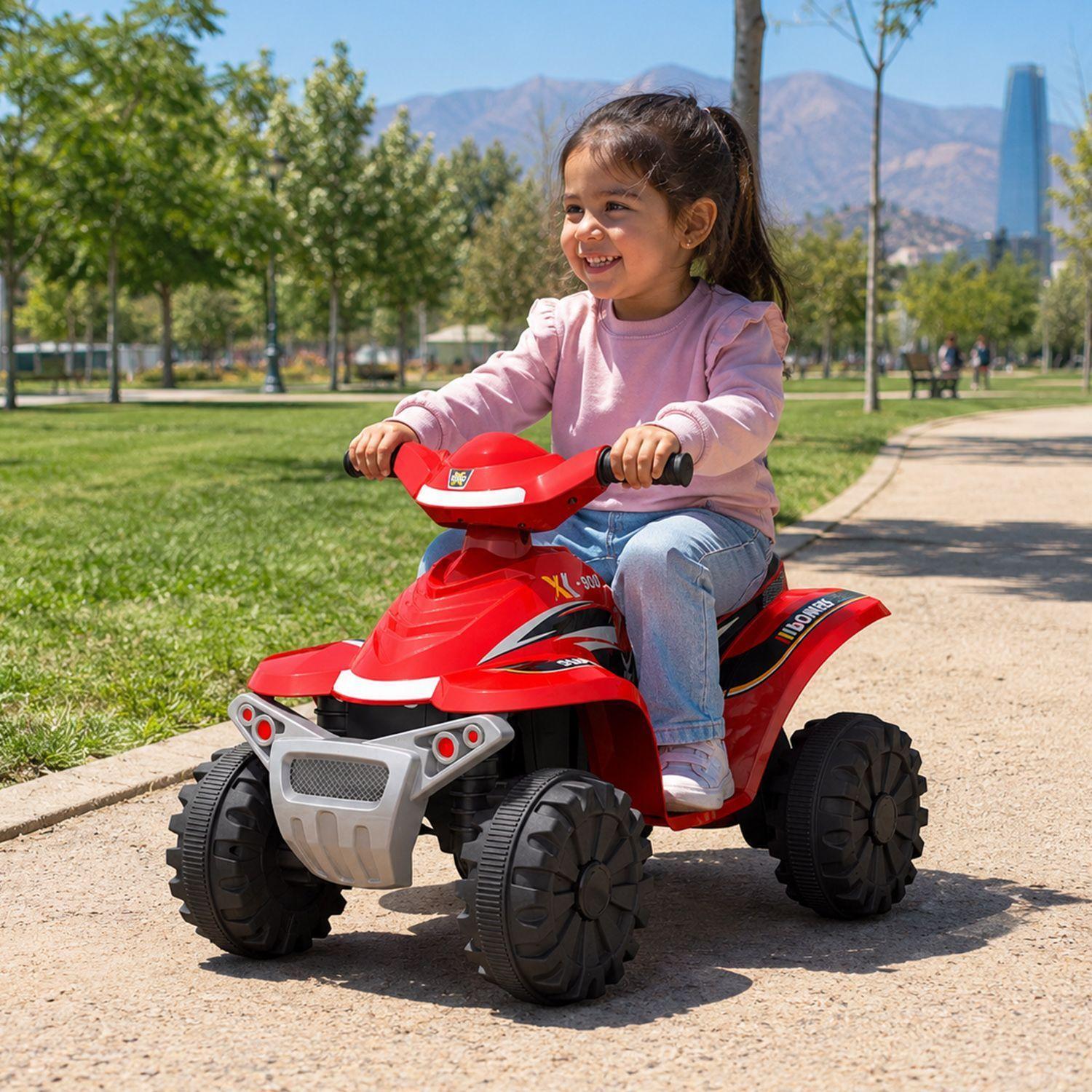 Cuatrimoto Eléctrica Infantil Kidscool 4 Ruedas 6V -4