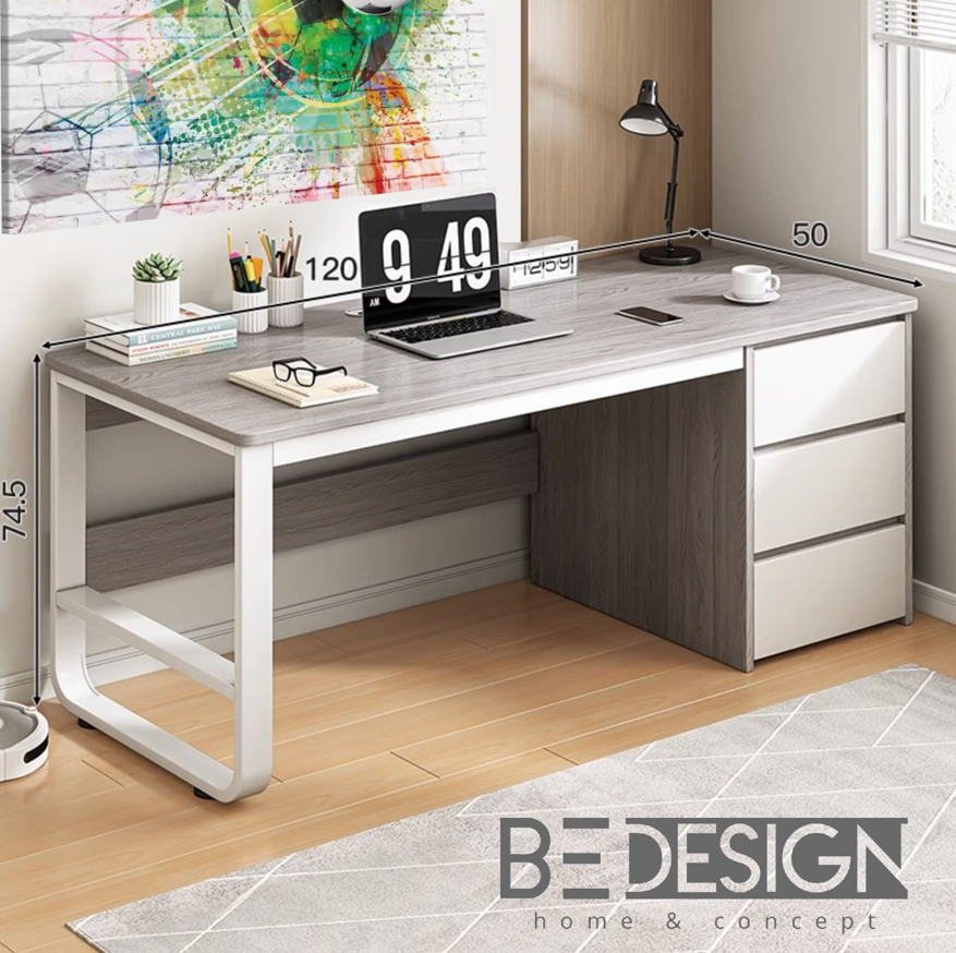 ESCRITORIO EJECUTIVO METAL GRIS BLANCO-6