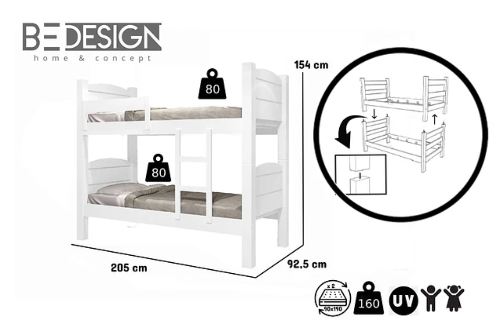 Camarote Liliane 1 PLaza 0.90x1.90 Blanco-6