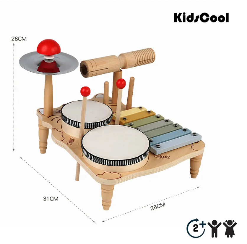 SET DE BATERIA MADERA MONTESSORI-3