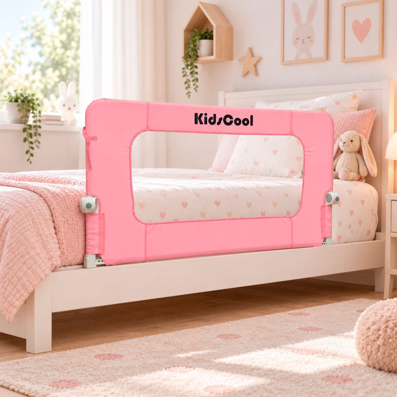  Baranda De Cama Protección Niños 1.2M Abatible Kidscool-4