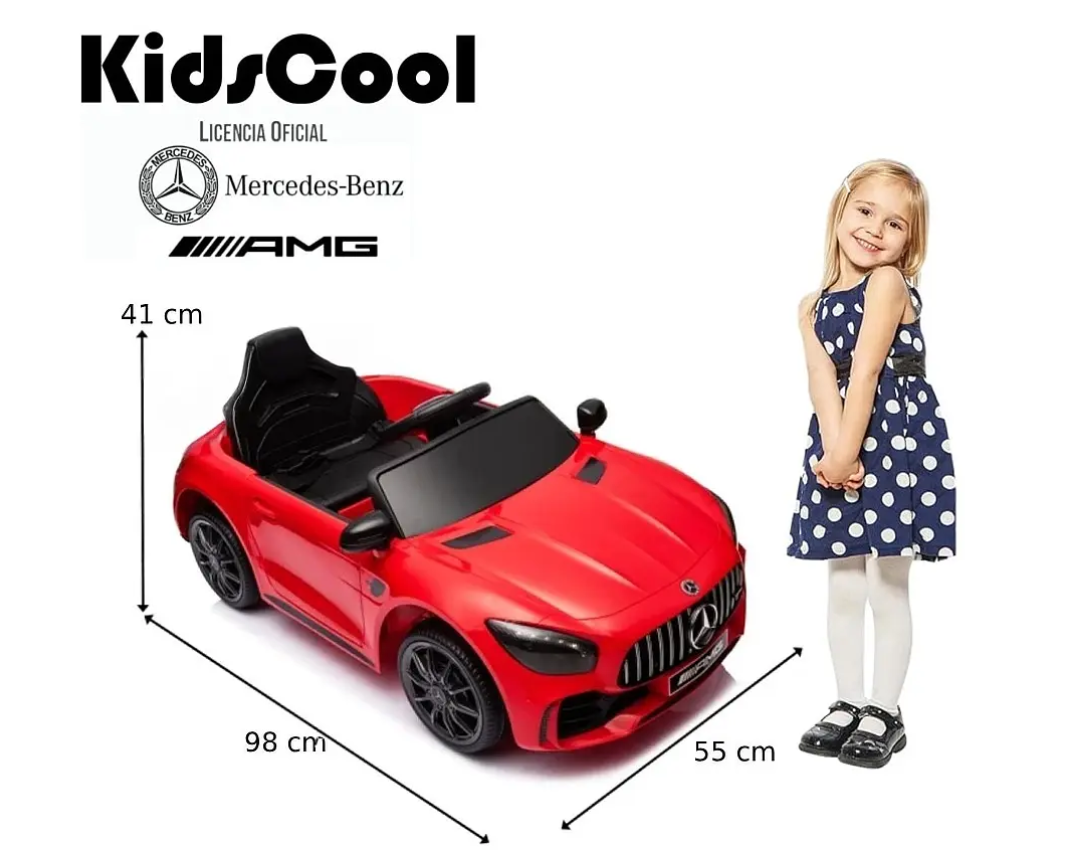 Auto A Bateria Mercedez Benz Cls350 Rojo 12V-4