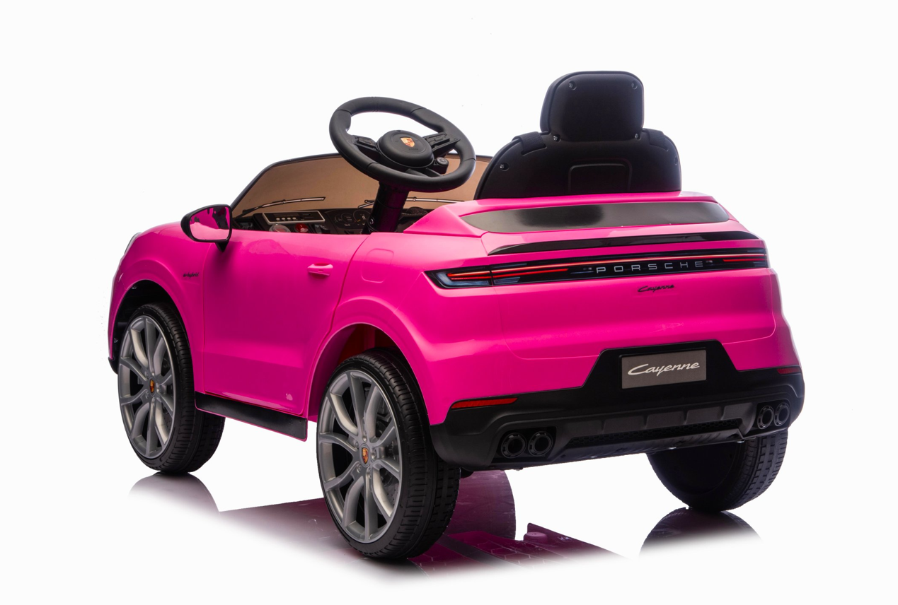 PORSCHE CAYENNE 12V ROSADO-2