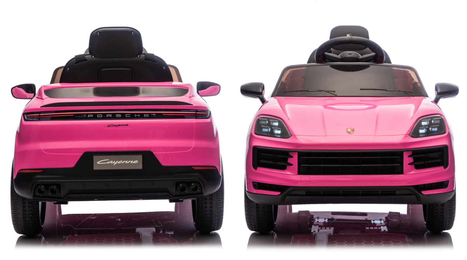 PORSCHE CAYENNE 12V ROSADO-3