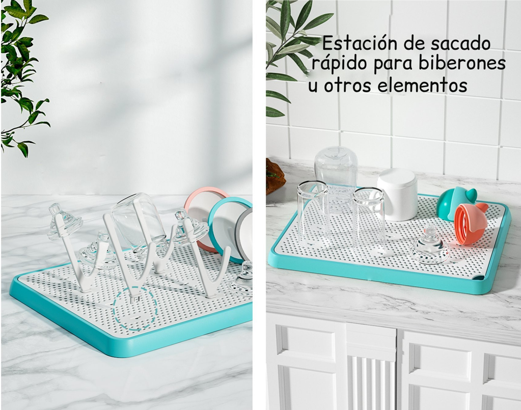 Escurridor De Mamaderas y Botellas Libre de BPA -3