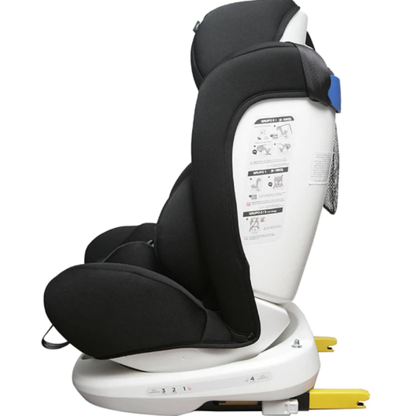 SILLA DE AUTO 360 ETAPA 0-1-2-3 NEGRO-2