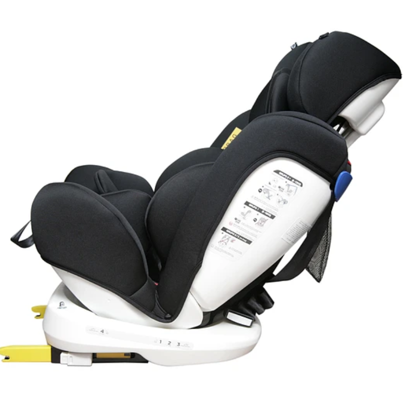 SILLA DE AUTO 360 ETAPA 0-1-2-3 NEGRO-4