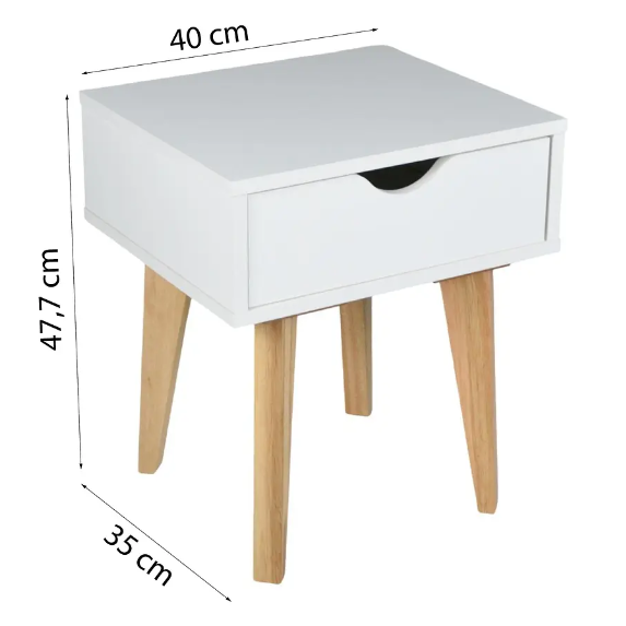 VELADOR NORDIC CAJON BL-2