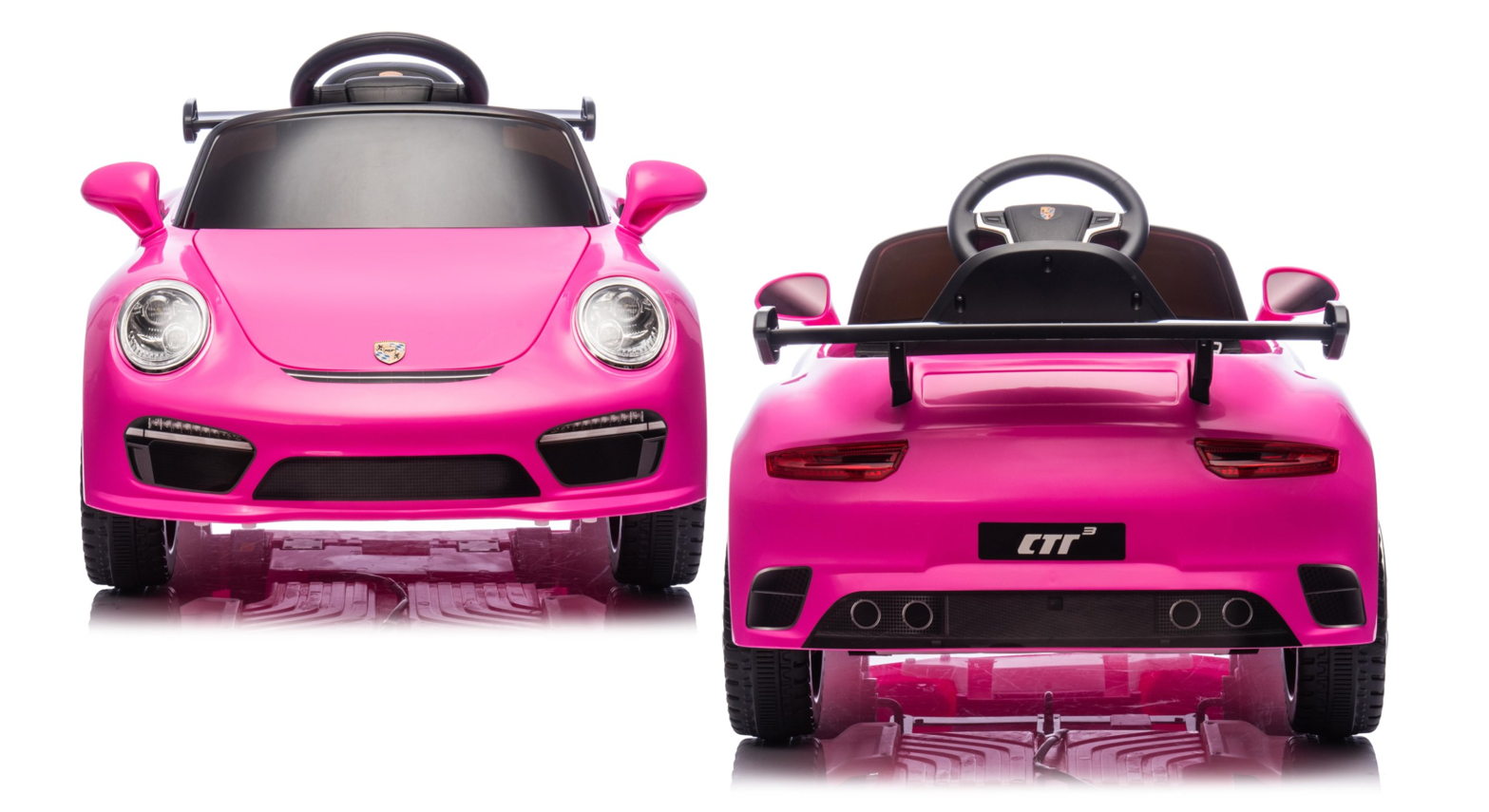 PORCHE 911 RUF CTR 3 12V ROSADO-2