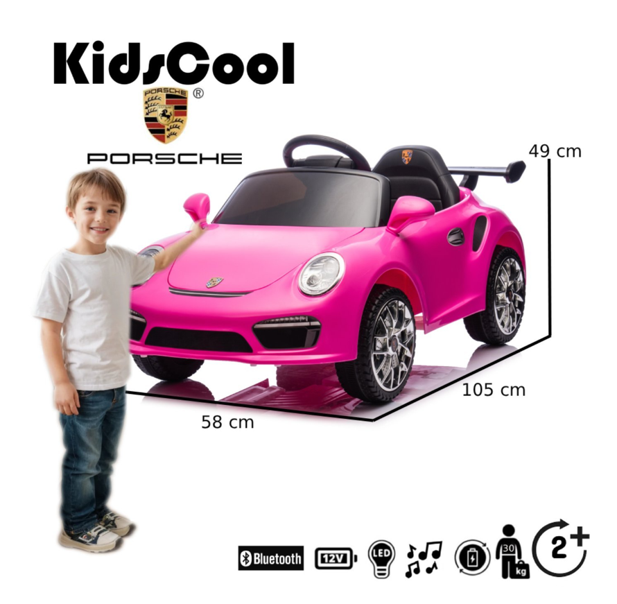 PORCHE 911 RUF CTR 3 12V ROSADO-4