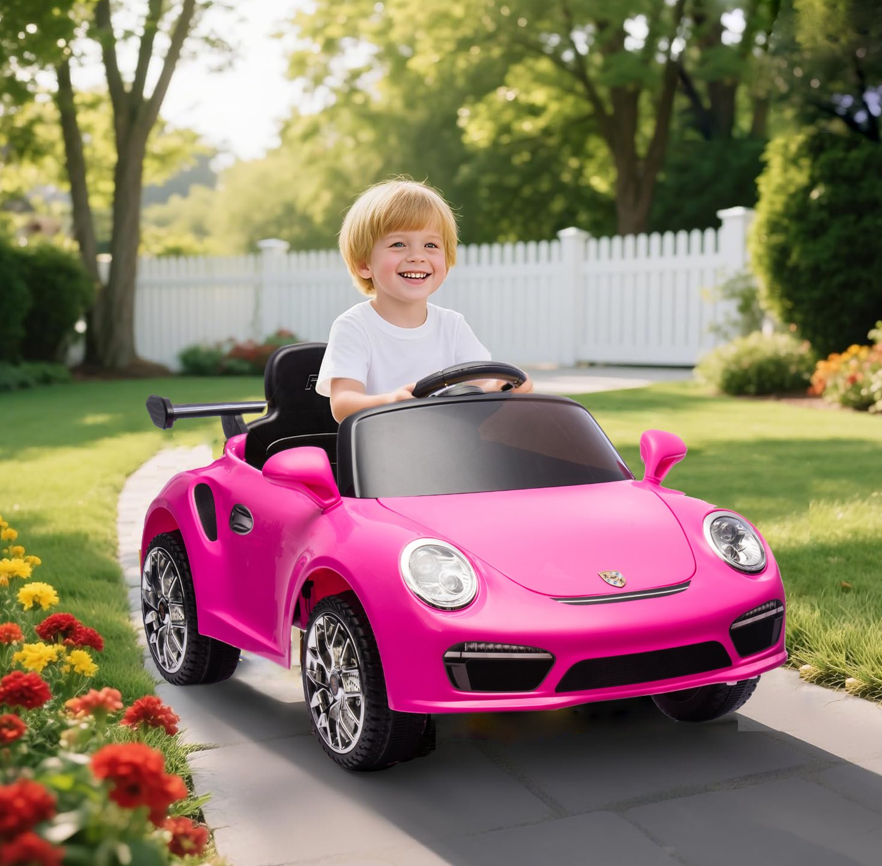 PORCHE 911 RUF CTR 3 12V ROSADO-5