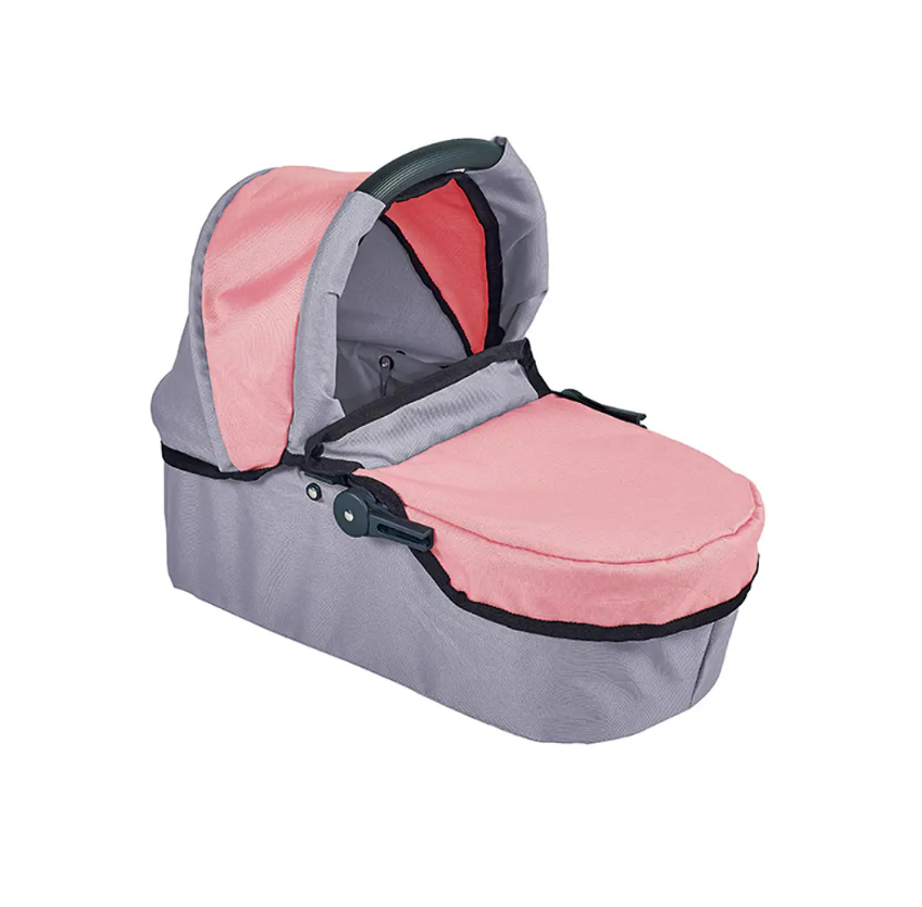 Coche de Muñeca 3 En 1 Rosado Con Manillar Ajustable-2