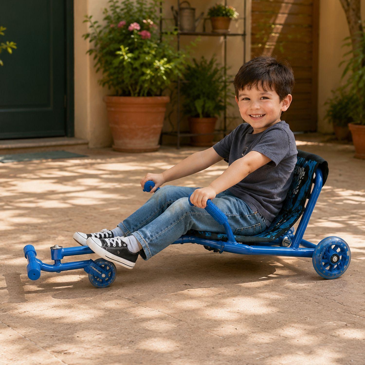 Easy Roller Con Luces Kidscool Azul Wave Roller -2