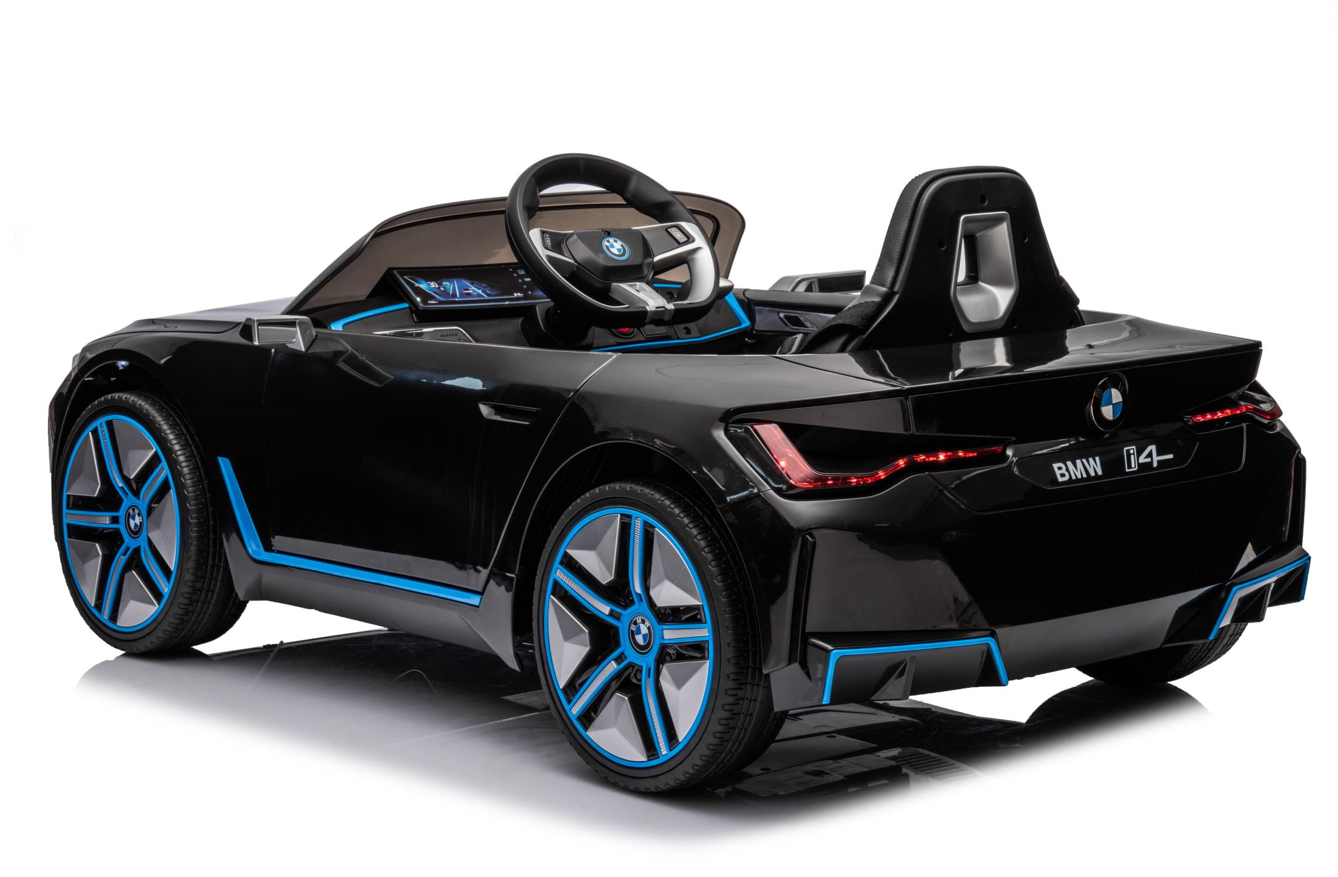 AUTO A BATERIA BMW I4 A BATERIA 12V NEGRO-5