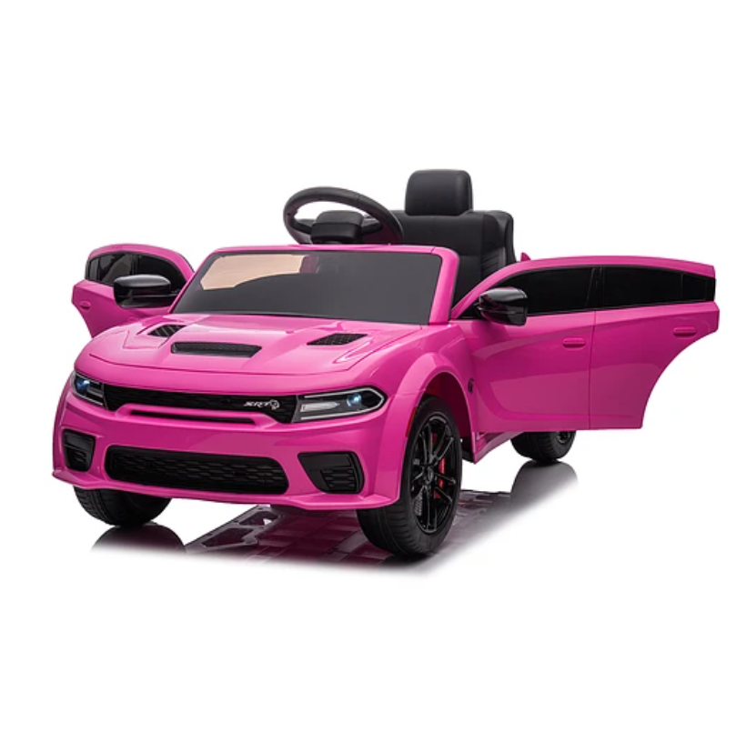 DODGE CHARGER SRT 12V4.5AH ROSADO-2