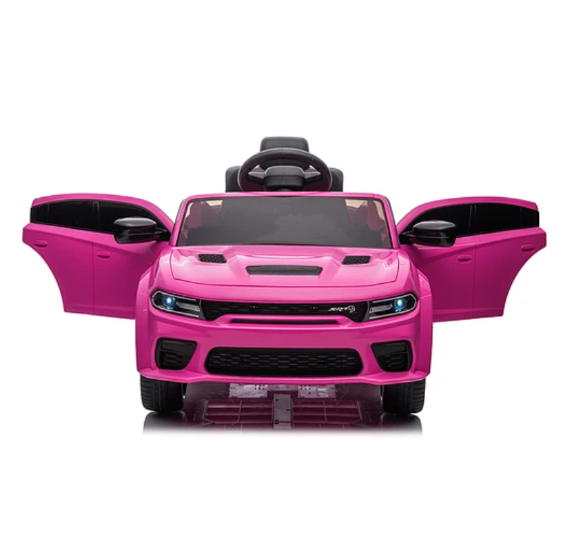 DODGE CHARGER SRT 12V4.5AH ROSADO-4