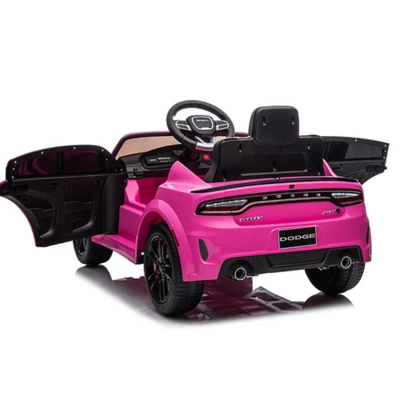 DODGE CHARGER SRT 12V4.5AH ROSADO-6