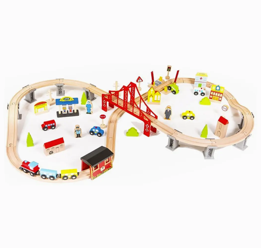 PISTA DE TREN CITY 70 PCS-3