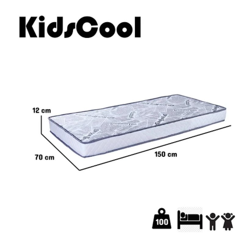 COLCHON PARA CUNA 1,50X0,70X0,12 - D20-1