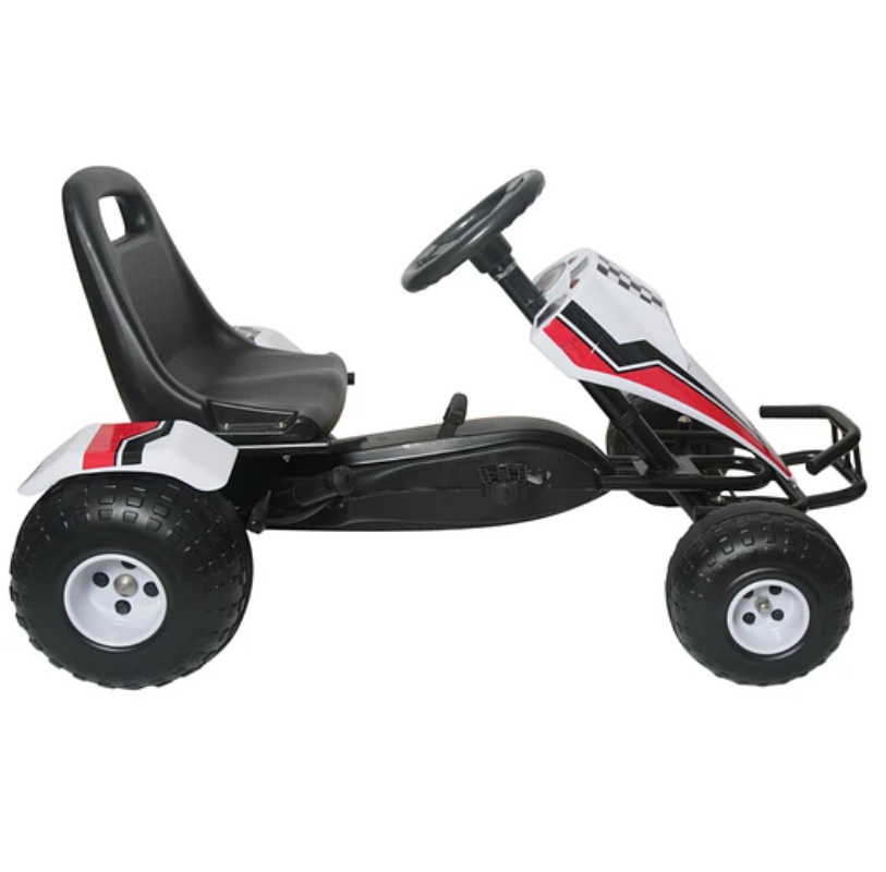 GO KART RACING BLANCO KIDSCOOL-3