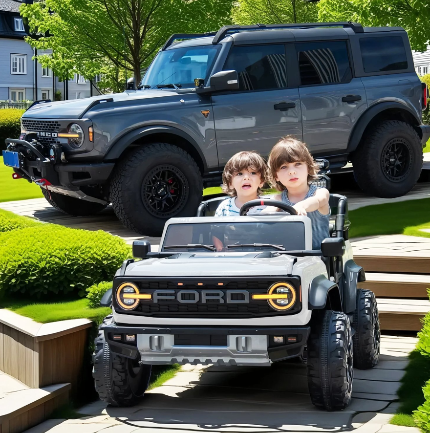 FORD BRONCO RAPTOR 12V BLANCO-5