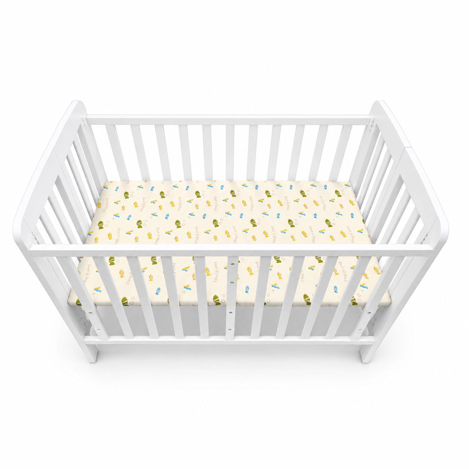 Cuna Plegable Con Ruedas Blanca Kidscool Con Colchón Y Mosquitera-6