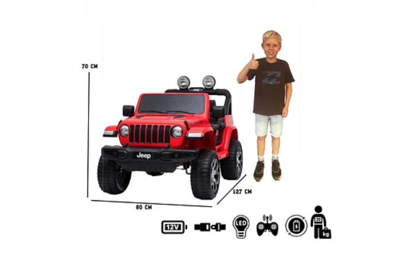 JEEP RUBICOM ROJO BATERIA-5