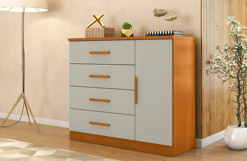 COMODA CON PUERTA ARENA CARAMELO ZANZINI-4