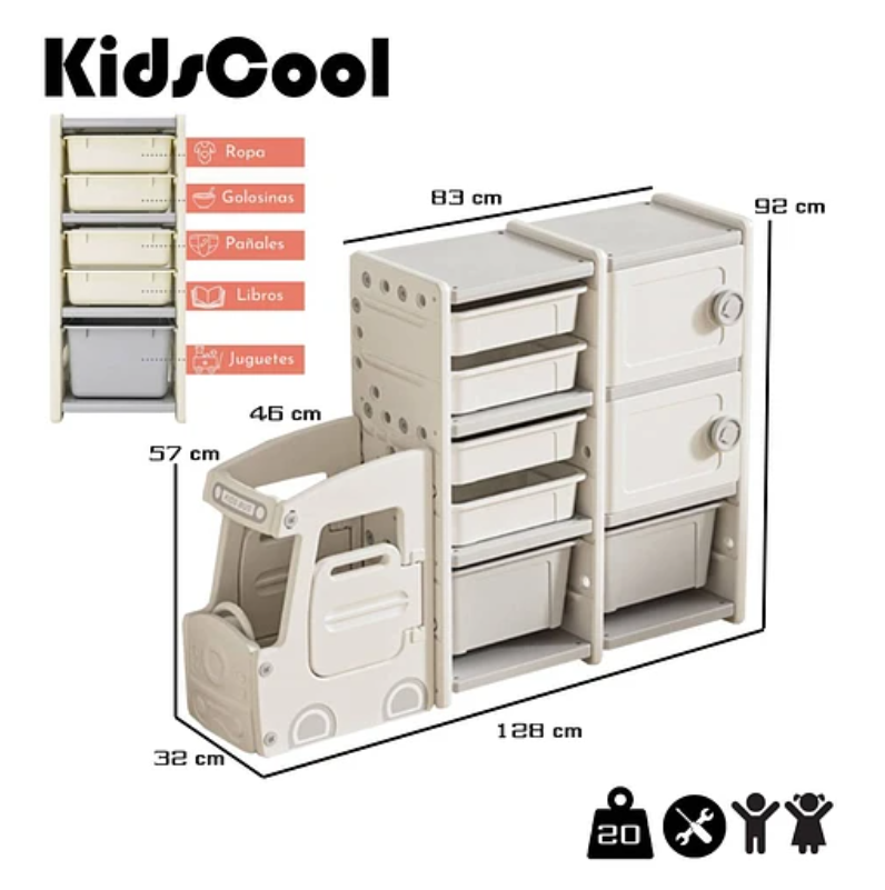  ORGANIZADOR KIDS SUNNY CAMION-2