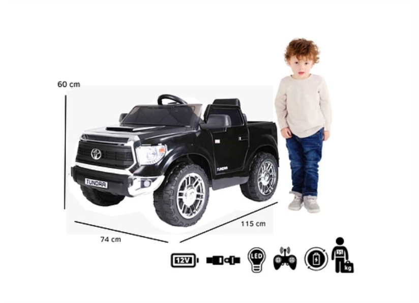 TOYOTA TUNDRA NEGRA 12V-6