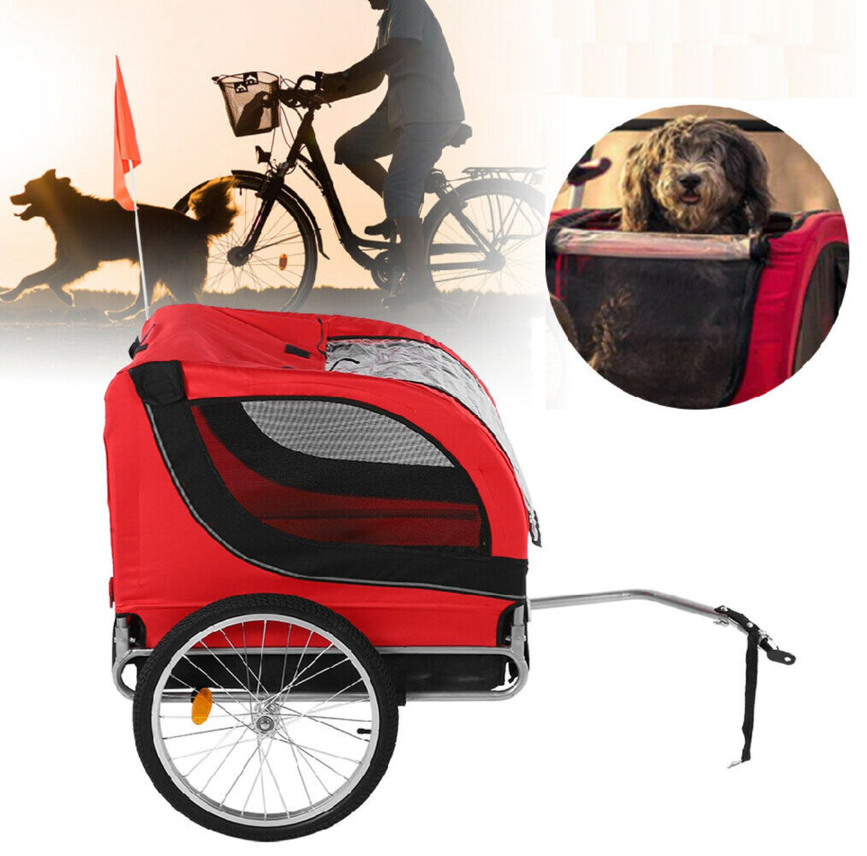 CARRITO BABY TRAILER PARA PETS ROJO-5