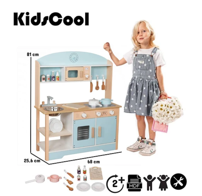 COCINA MONTESSORI CELESTE+ACCESORIOS-5
