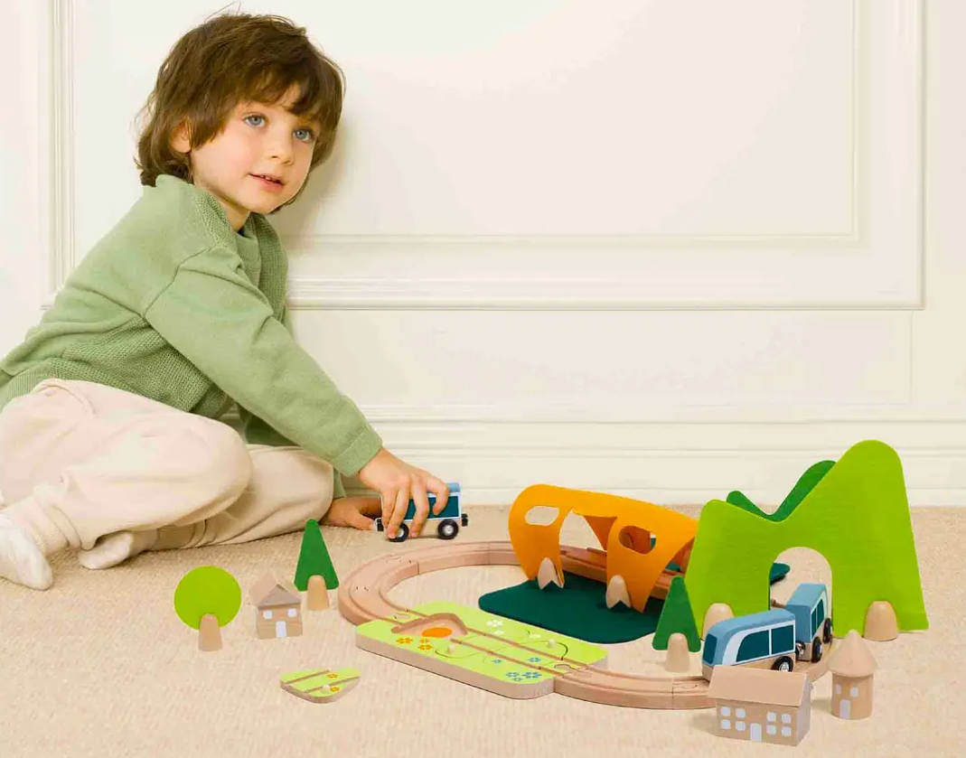 JUEGO DIDACTICO PISTA DE TREN FELIZ-2