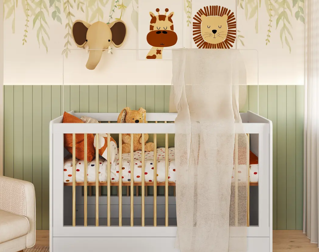 Cuna Affeto 3 Funciones Blanca-4