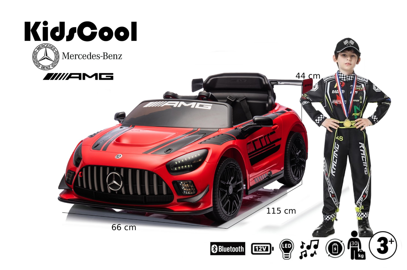 MERCEDES BENZ AMG GT3 12V ROJO-4