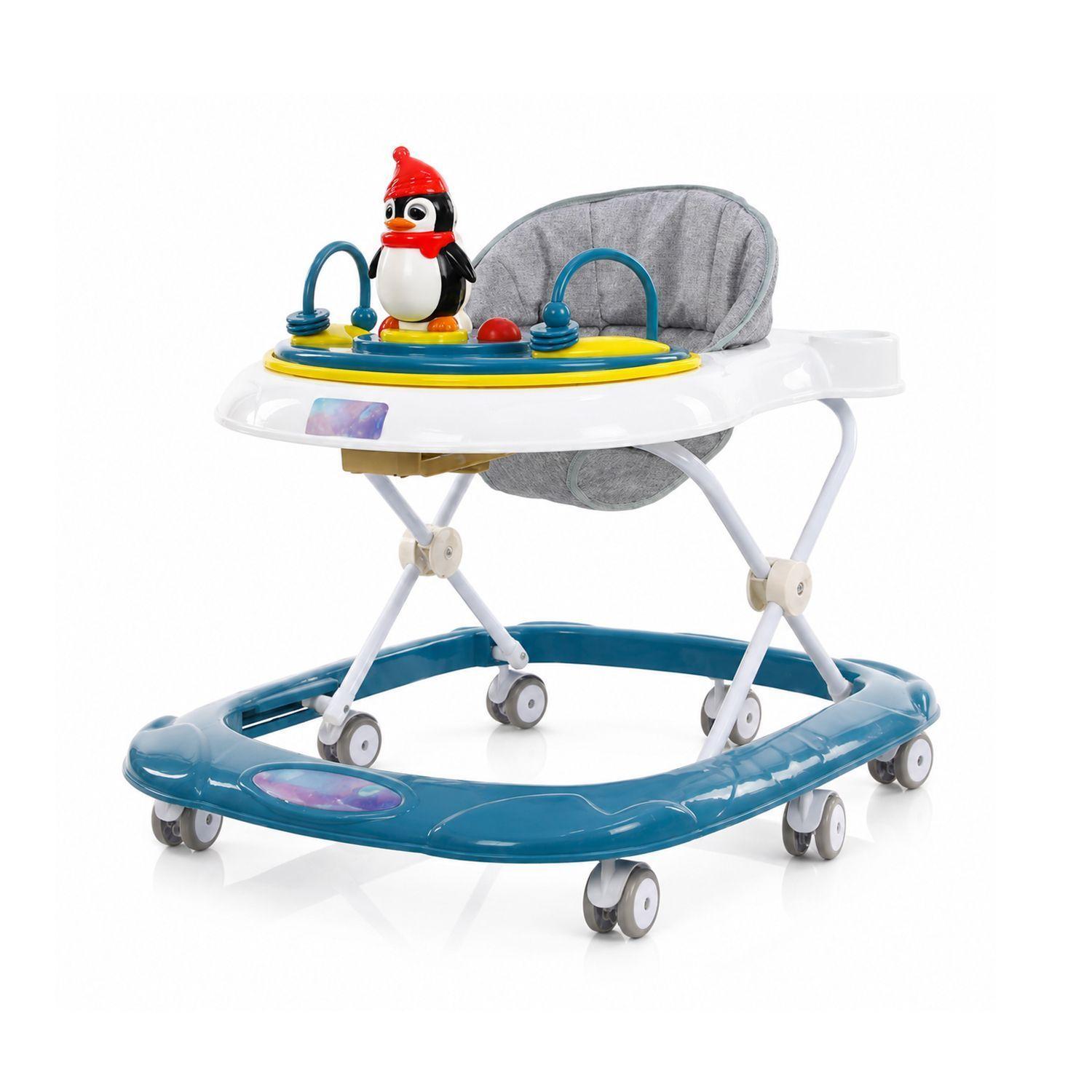 Andador Bebé Didáctico Pingüino Kidscool Ruedas Silenciosas -0