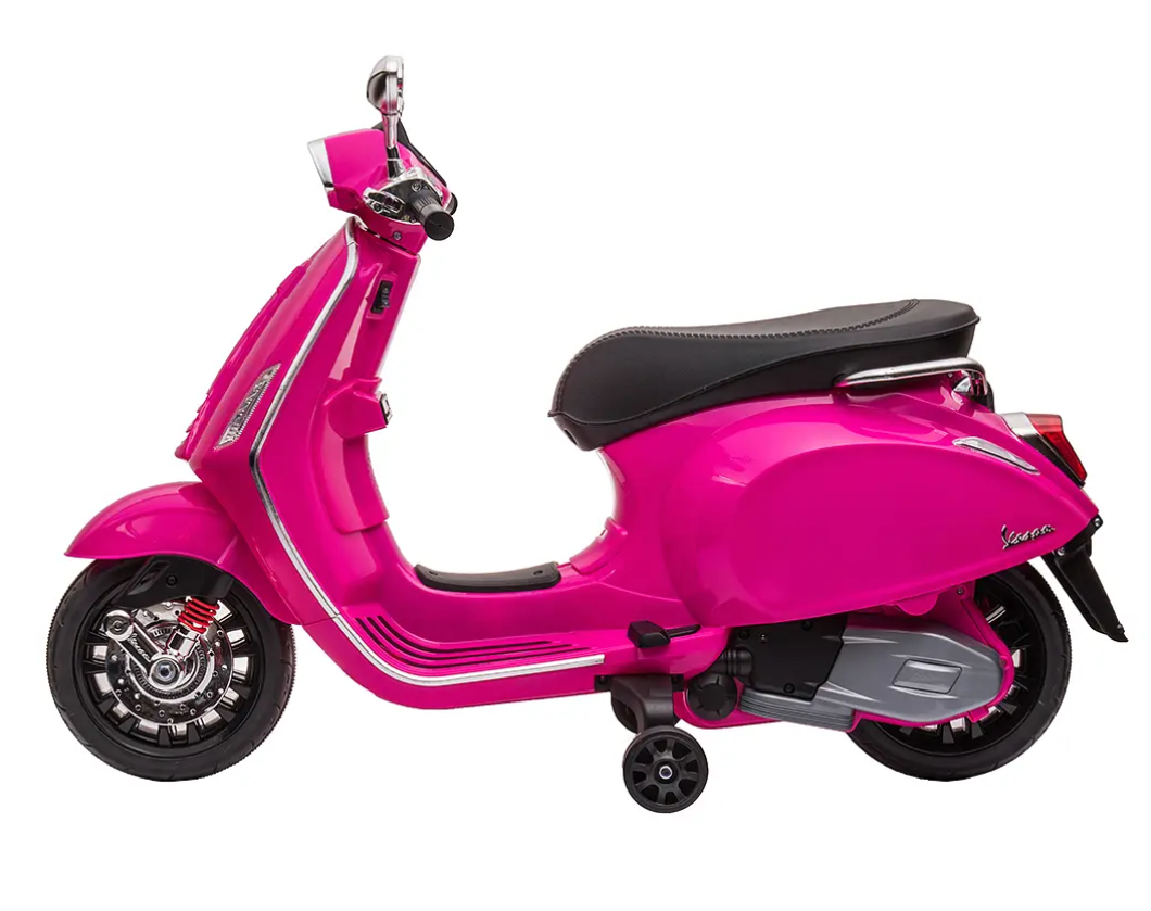 MOTO VESPA SPRINT RACING 12V4.5AH ROSADA-2
