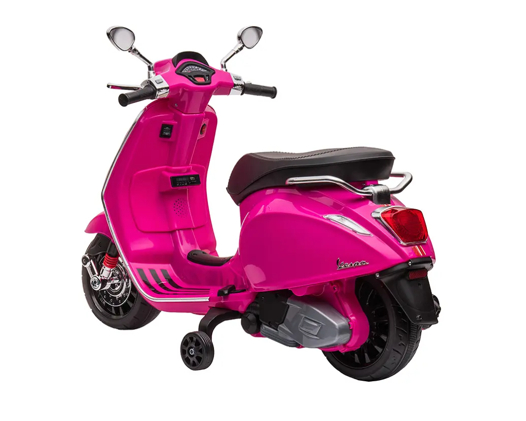 MOTO VESPA SPRINT RACING 12V4.5AH ROSADA-3