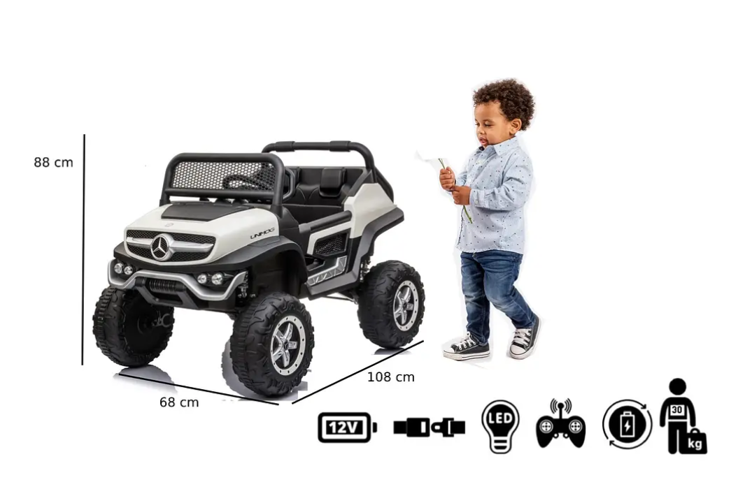 UNIMOG CONCEPT BATERIA BLANC-4
