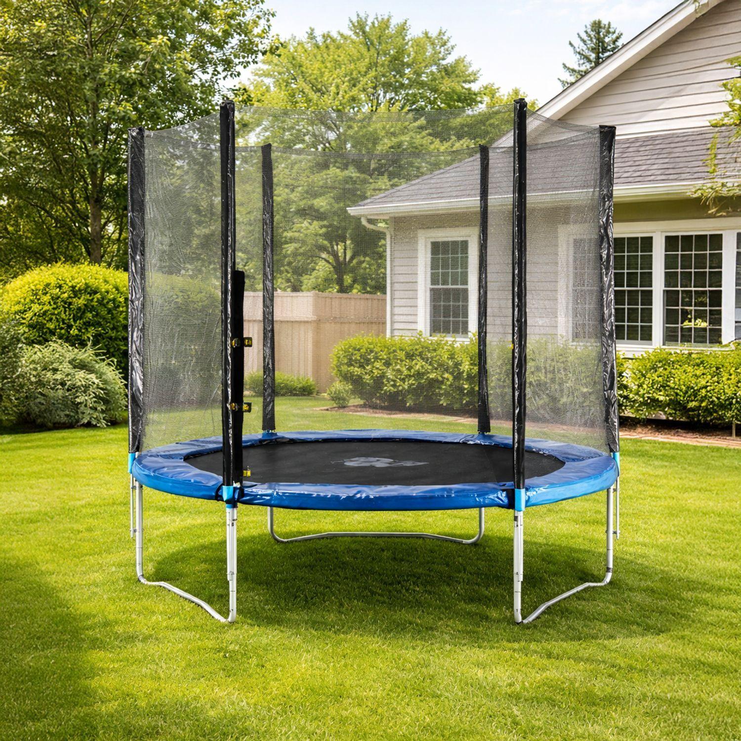 Cama Elástica Infantil Junior 3.66 m Kidscool Con Malla de Seguridad-7