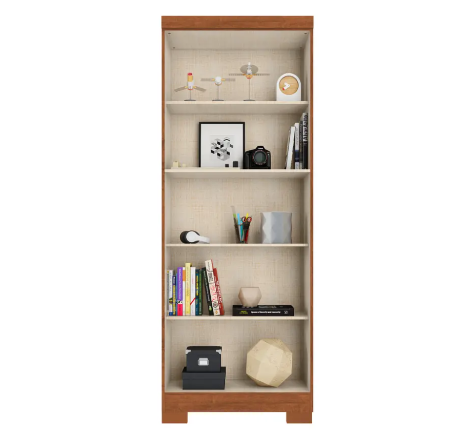 ESTANTE CON PUERTAS MULTIUSO NATURA NEGRO ZANZINI-1