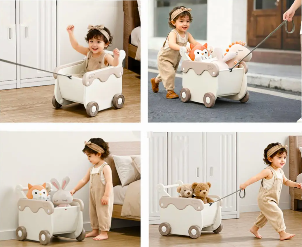 Caminador Correpasillo Bebe Beige -2